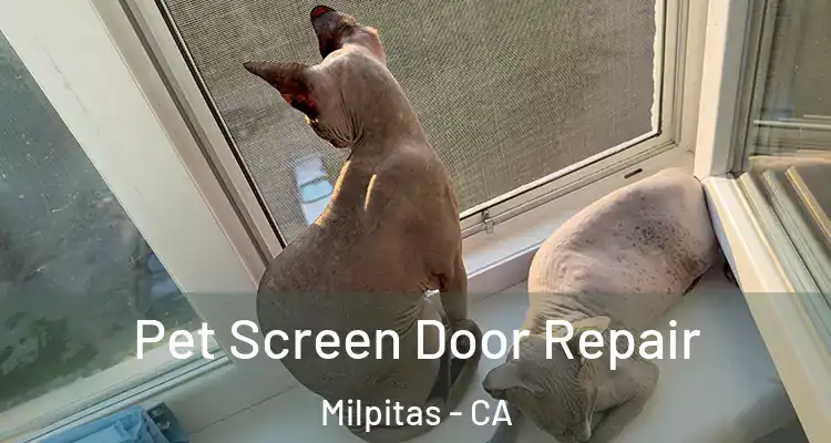 Pet Screen Door Repair Milpitas - CA