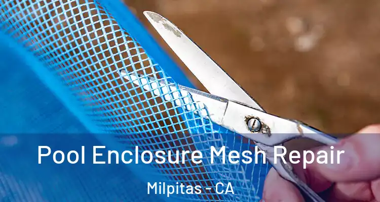 Pool Enclosure Mesh Repair Milpitas - CA