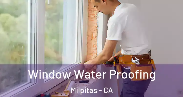 Window Water Proofing Milpitas - CA